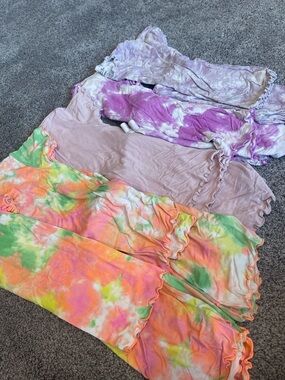 Girls size 4-5T Summer Vaenait Baby Pajama Bundle of 5